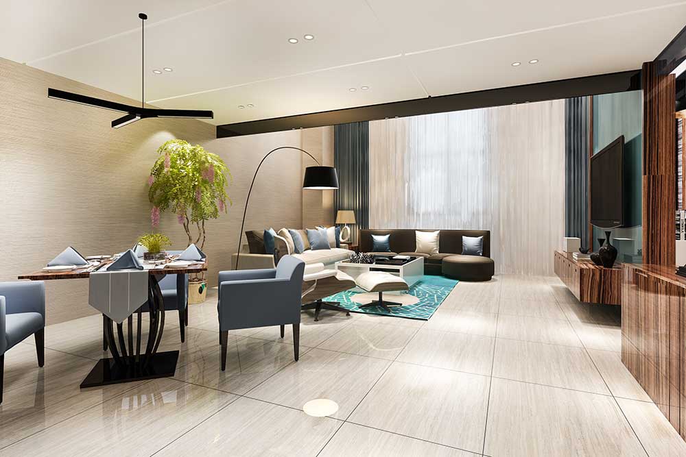 Swimming pool and clubhouse design at Adani SVP Nagar Worli
